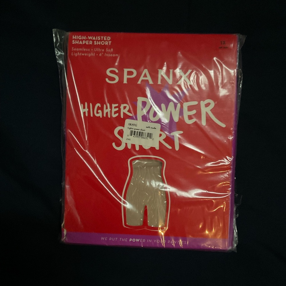 SPANX Red Higher Power Shaper Short